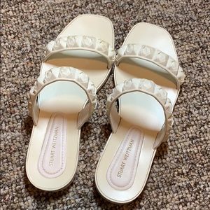 stuart weitzman sandals/slippers